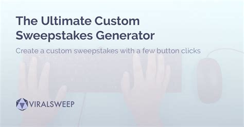 sweepstake generator.